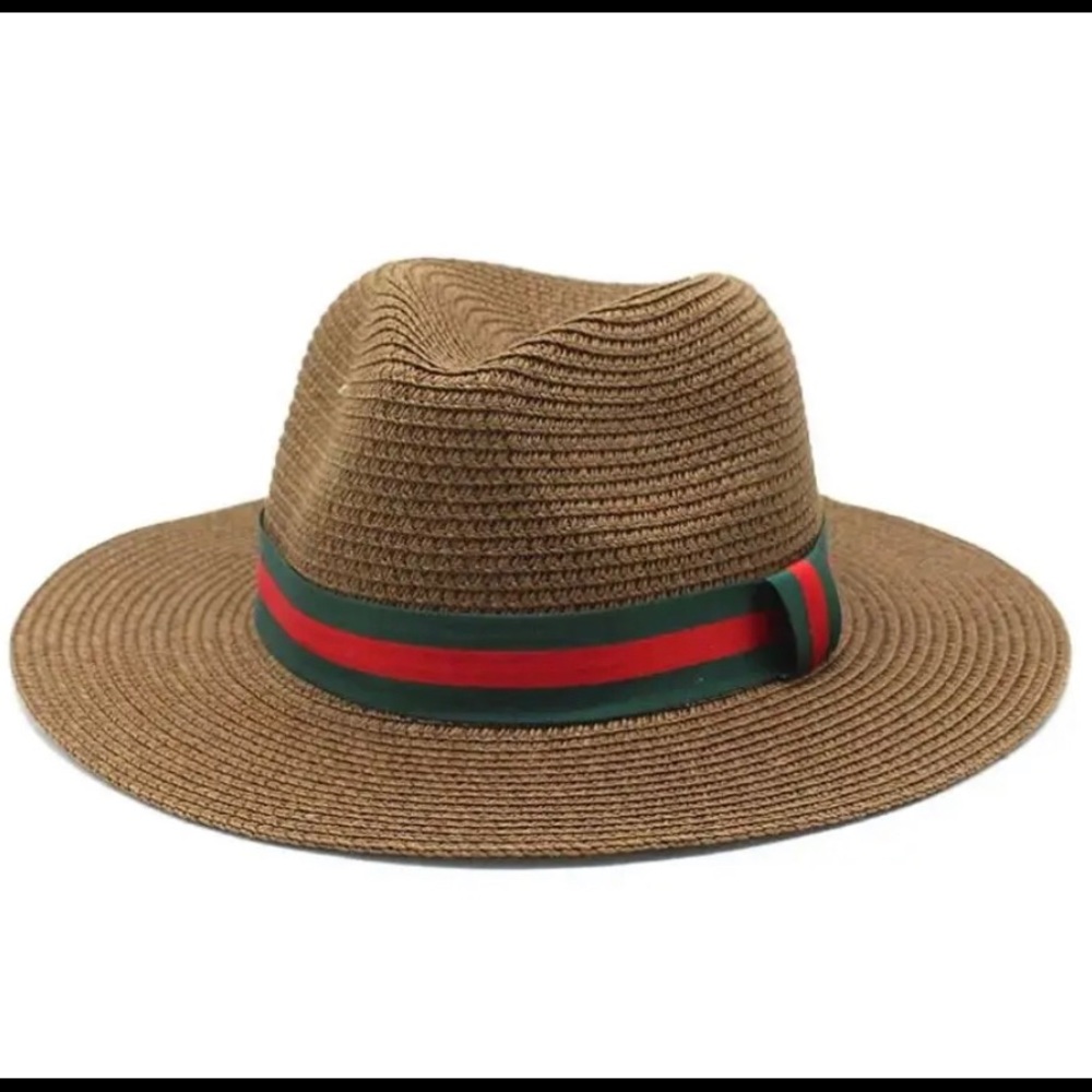 Straw Fedora Hat